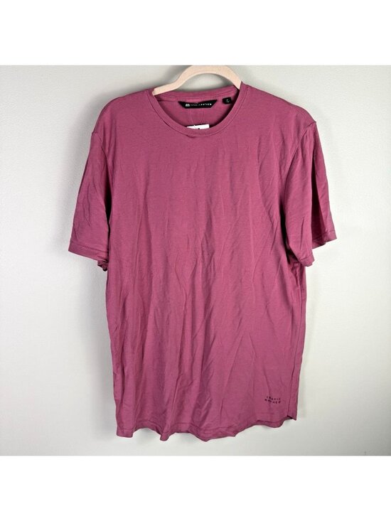Travis Mathew Other - TravisMathew Men Mauve Pink Crew Neck T-Shirt Medium Modal Cotton Golf Flaw